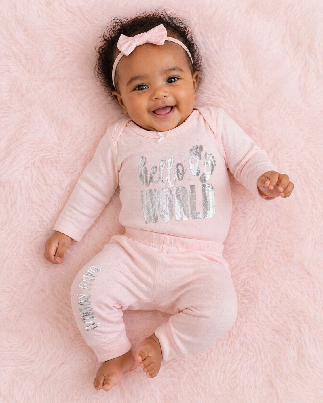Luxury Personalized Welcome Home Baby Outfit