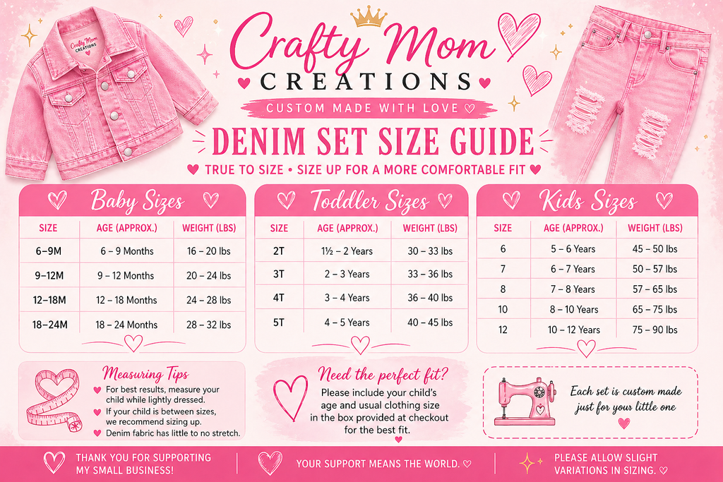 Luxury Custom Denim Set