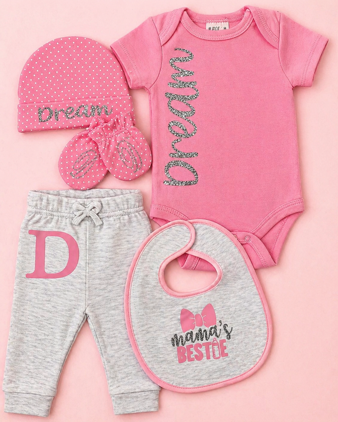 Luxury Personalized Welcome Home Baby Outfit
